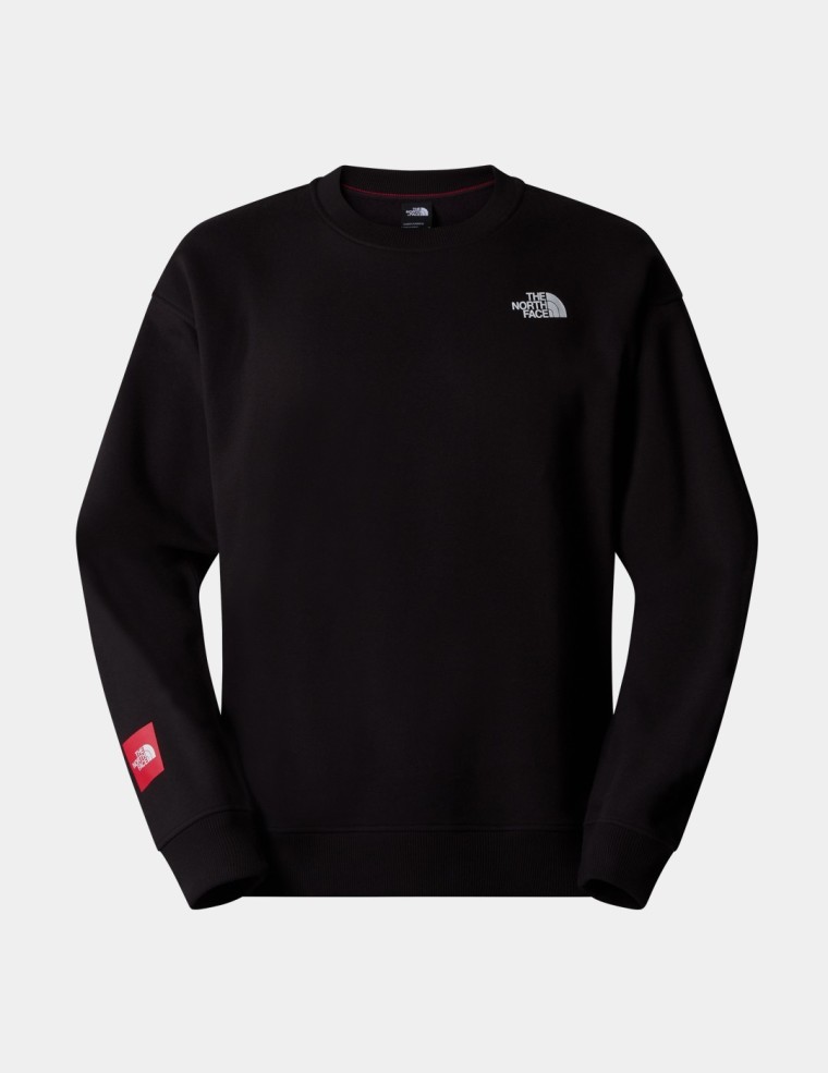 Sudadeira THE NORTH FACE axys crew tnf black